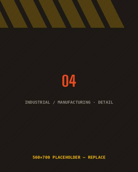 Industrial / Manufacturing tradesperson at work, detail shot
